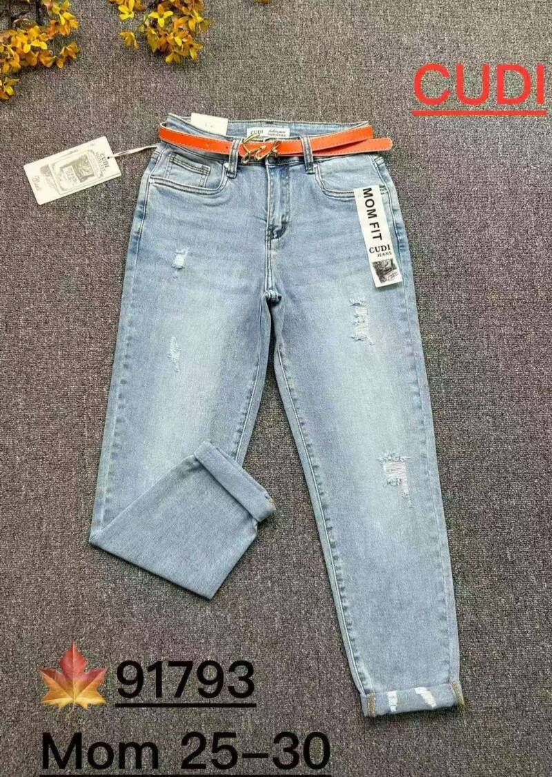 Spodnie damskie jeans Roz 25-30, 1 Kolor .Paczka 10 szt